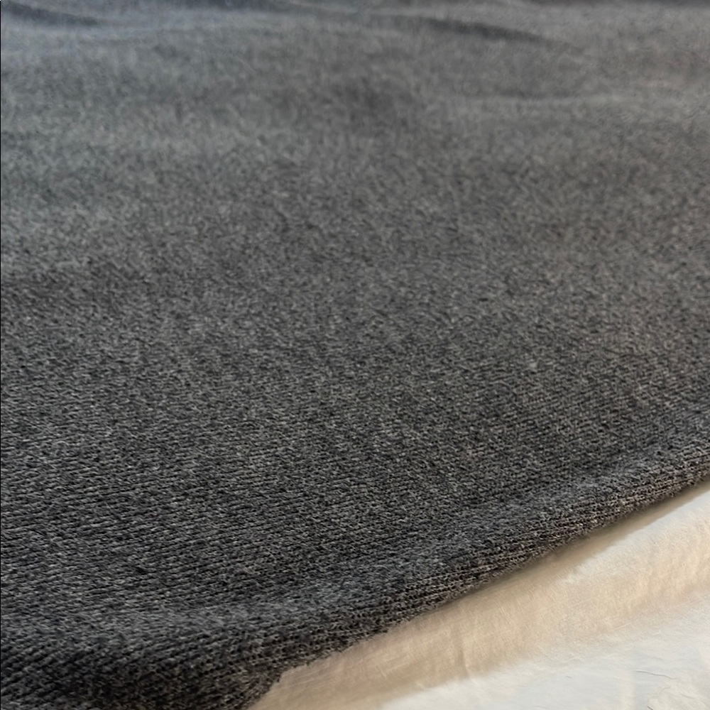 Gray Sweater with Real Fur and Lace Detail Size Medium - Picture 9 of 9